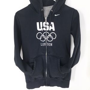 Nike USA London Olympic zip up